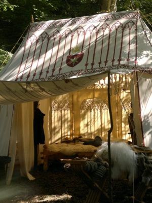 medieval tent