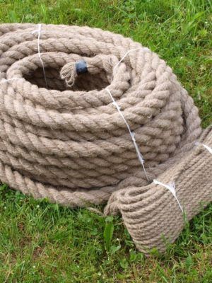 Handmade hemp rope - 40mm