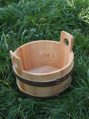 wooden washtub alder hazel